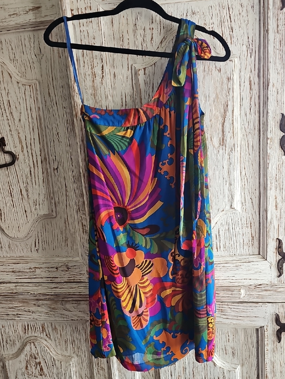 TRINA TURK Banana Republic Multicolor Floral Print Dress - Size 4